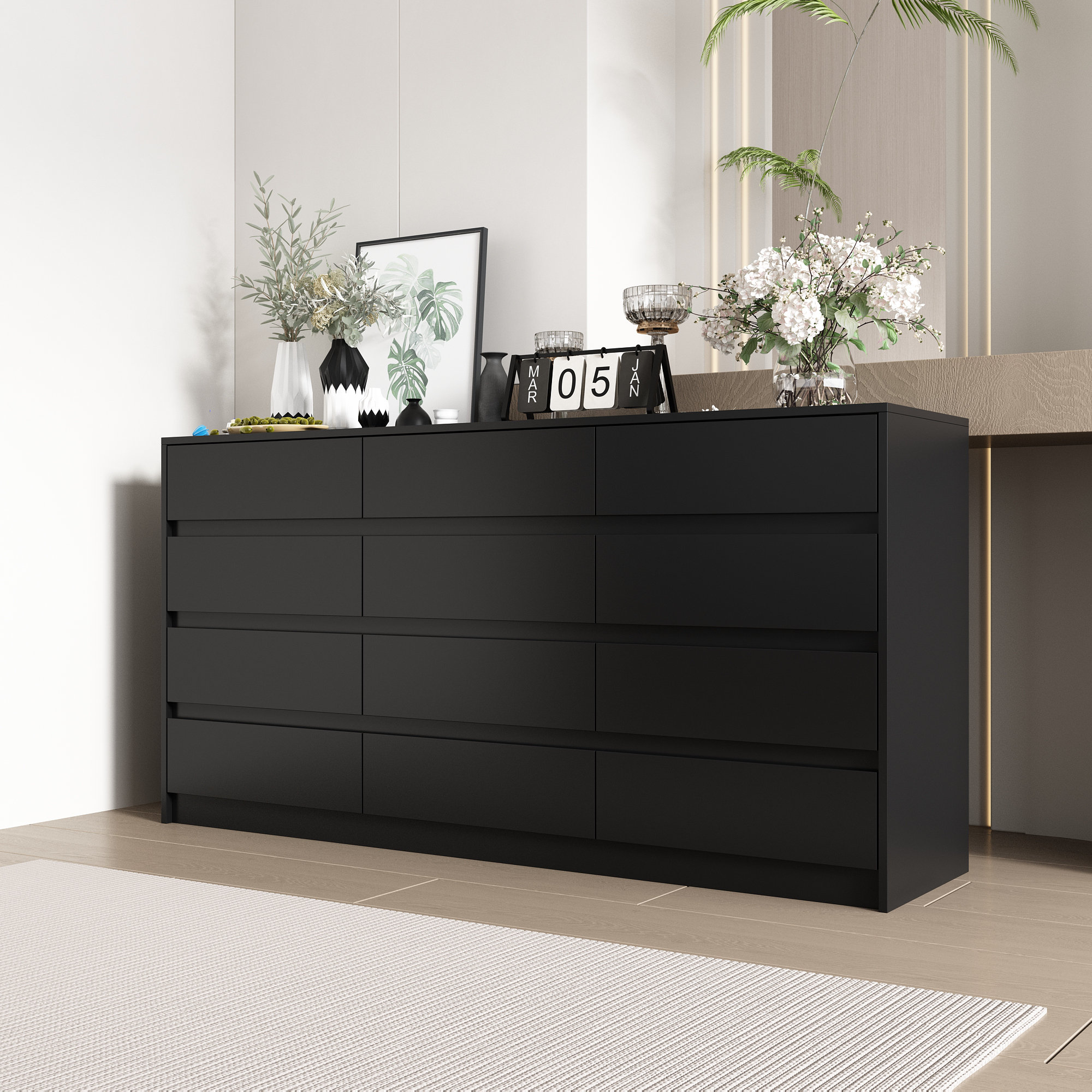 Wade Logan® Calek 12 Drawer 63